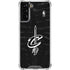 NBA Cleveland Cavaliers Black Animal Print Galaxy S21 FE Clear Case