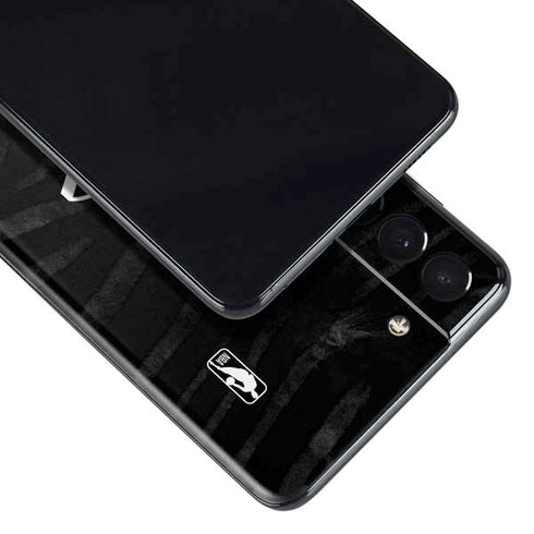 NBA Cleveland Cavaliers Black Animal Print Galaxy S21 Plus 5G Skin