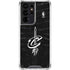 NBA Cleveland Cavaliers Black Animal Print Galaxy S21 Ultra 5G Clear Case