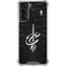 NBA Cleveland Cavaliers Black Animal Print Galaxy S22 Clear Case
