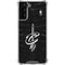 NBA Cleveland Cavaliers Black Animal Print Galaxy S22 Plus Clear Case