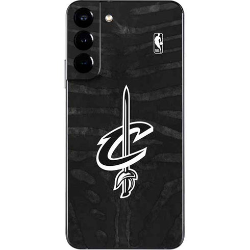 NBA Cleveland Cavaliers Black Animal Print Galaxy S22 Plus Skin