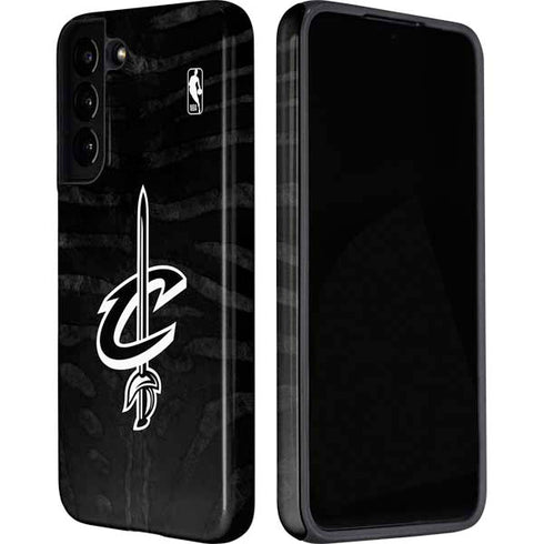 NBA Cleveland Cavaliers Black Animal Print Galaxy S22 Pro Case