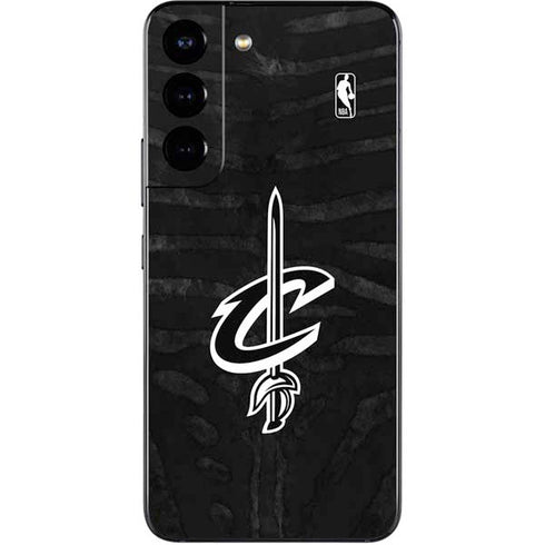 NBA Cleveland Cavaliers Black Animal Print Galaxy S22 Skin