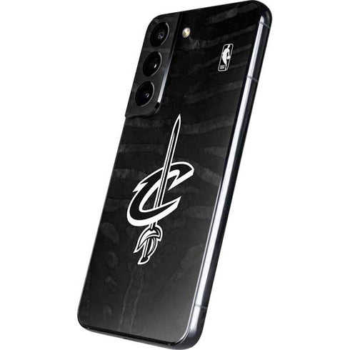 NBA Cleveland Cavaliers Black Animal Print Galaxy S22 Skin
