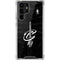NBA Cleveland Cavaliers Black Animal Print Galaxy S22 Ultra Clear Case