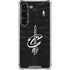 NBA Cleveland Cavaliers Black Animal Print Galaxy S23 Clear Case