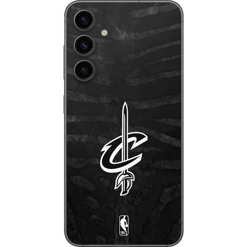 NBA Cleveland Cavaliers Black Animal Print Galaxy S23 FE Skin