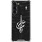 NBA Cleveland Cavaliers Black Animal Print Galaxy S23 Plus Clear Case