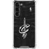 NBA Cleveland Cavaliers Black Animal Print Galaxy S23 Plus Clear Case