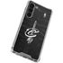 NBA Cleveland Cavaliers Black Animal Print Galaxy S23 Plus Clear Case
