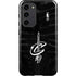 NBA Cleveland Cavaliers Black Animal Print Galaxy S23 Plus Pro Case