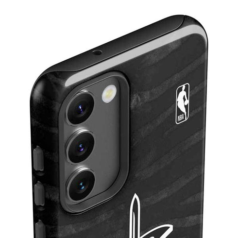 NBA Cleveland Cavaliers Black Animal Print Galaxy S23 Plus Pro Case