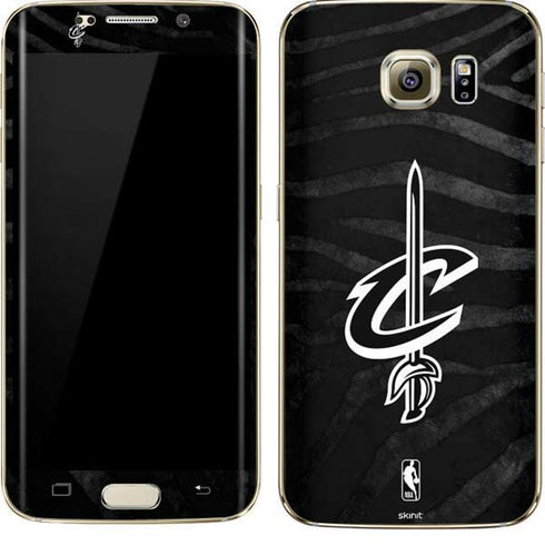 NBA Cleveland Cavaliers Black Animal Print Galaxy S7 Edge Skin