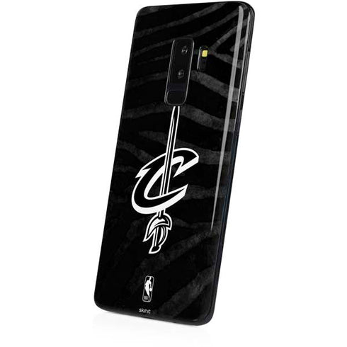 NBA Cleveland Cavaliers Black Animal Print Galaxy S9 Plus Skin