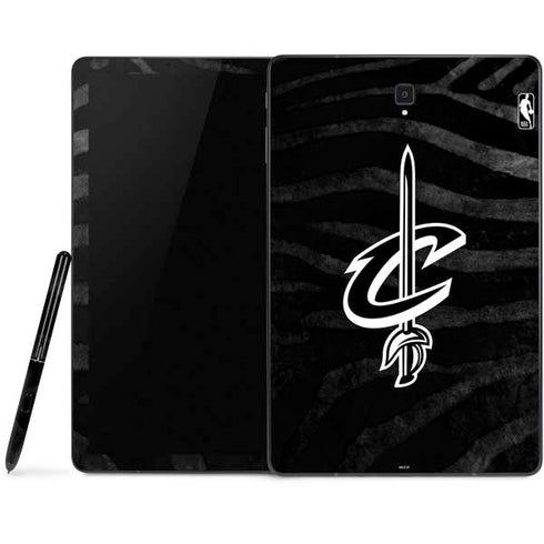 NBA Cleveland Cavaliers Black Animal Print Samsung Galaxy Tab Skin