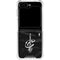 NBA Cleveland Cavaliers Black Animal Print Galaxy Z Flip5 5G Clear Case