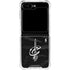 NBA Cleveland Cavaliers Black Animal Print Galaxy Z Flip5 5G Clear Case