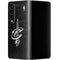 NBA Cleveland Cavaliers Black Animal Print Galaxy Z Fold4 5G Skin