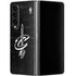NBA Cleveland Cavaliers Black Animal Print Galaxy Z Fold4 5G Skin