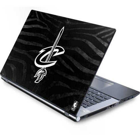 NBA Cleveland Cavaliers Black Animal Print Generic Laptop Skin