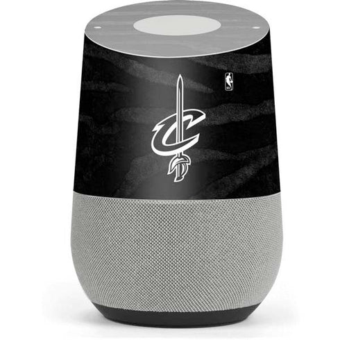 NBA Cleveland Cavaliers Black Animal Print Google Home Skin