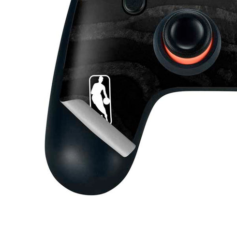 NBA Cleveland Cavaliers Black Animal Print Google Stadia Controller Skin