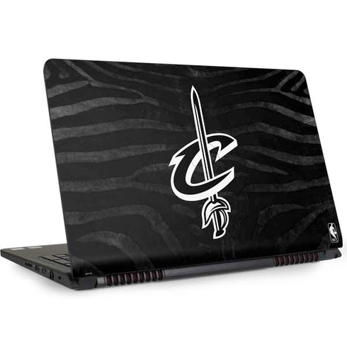NBA Cleveland Cavaliers Black Animal Print Dell Inspiron Skin