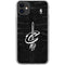 NBA Cleveland Cavaliers Black Animal Print iPhone 11 Clear Case