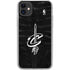 NBA Cleveland Cavaliers Black Animal Print iPhone 11 Clear Case