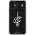 NBA Cleveland Cavaliers Black Animal Print iPhone 12 Clear Case