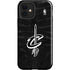 NBA Cleveland Cavaliers Black Animal Print iPhone 12 Impact Case