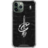 NBA Cleveland Cavaliers Black Animal Print iPhone 12 Pro Clear Case