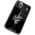 NBA Cleveland Cavaliers Black Animal Print iPhone 12 Pro Clear Case