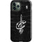 NBA Cleveland Cavaliers Black Animal Print iPhone 12 Pro Impact Case