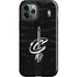 NBA Cleveland Cavaliers Black Animal Print iPhone 12 Pro Impact Case