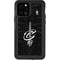 NBA Cleveland Cavaliers Black Animal Print iPhone 12 Pro Waterproof Case