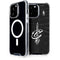 NBA Cleveland Cavaliers Black Animal Print iPhone 14 Pro Max MagSafe Case
