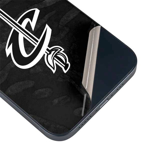 NBA Cleveland Cavaliers Black Animal Print iPhone 14 Skin