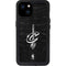 NBA Cleveland Cavaliers Black Animal Print iPhone 15 Plus Waterproof Case