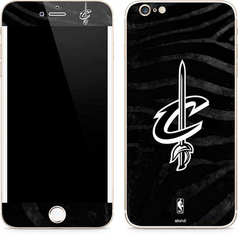 NBA Cleveland Cavaliers Black Animal Print iPhone 6/6s Plus Skin