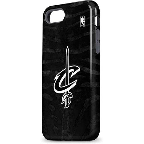 NBA Cleveland Cavaliers Black Animal Print iPhone 8 Pro Case