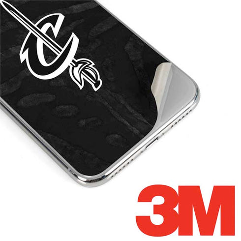 NBA Cleveland Cavaliers Black Animal Print iPhone XR Skin