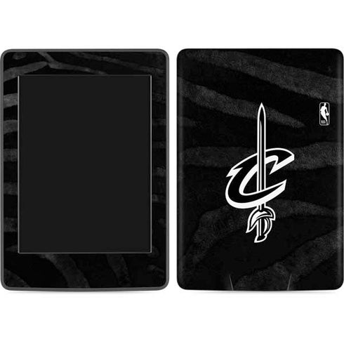 NBA Cleveland Cavaliers Black Animal Print Amazon Kindle Skin