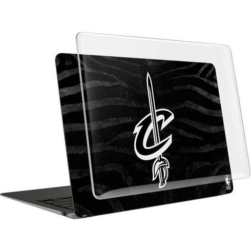 NBA Cleveland Cavaliers Black Animal Print MacBook Air 13in (2020) Case plus Skin