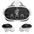 NBA Cleveland Cavaliers Black Animal Print Meta Quest 3 Skin