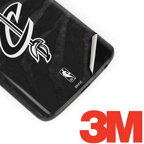 NBA Cleveland Cavaliers Black Animal Print Moto G6 Skin