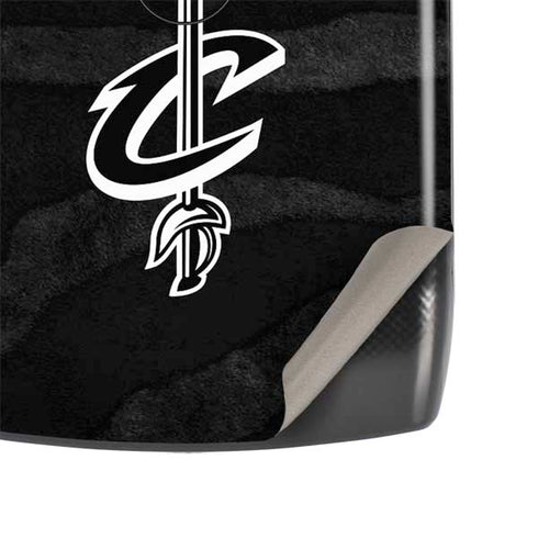 NBA Cleveland Cavaliers Black Animal Print Motorola RAZR Skin