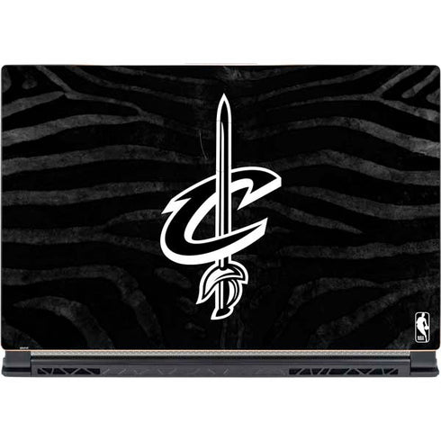 NBA Cleveland Cavaliers Black Animal Print MSI GS65 Stealth Laptop Skin