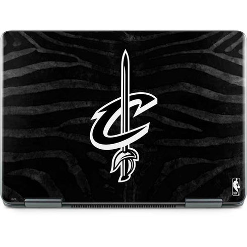 NBA Cleveland Cavaliers Black Animal Print Notebook 9 Pro 13in (2017) Skin